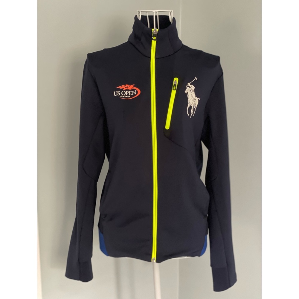 Polo RL US Open Full-Zip Sweatshirt Cardigan Warm-Up Track Jacket athletic